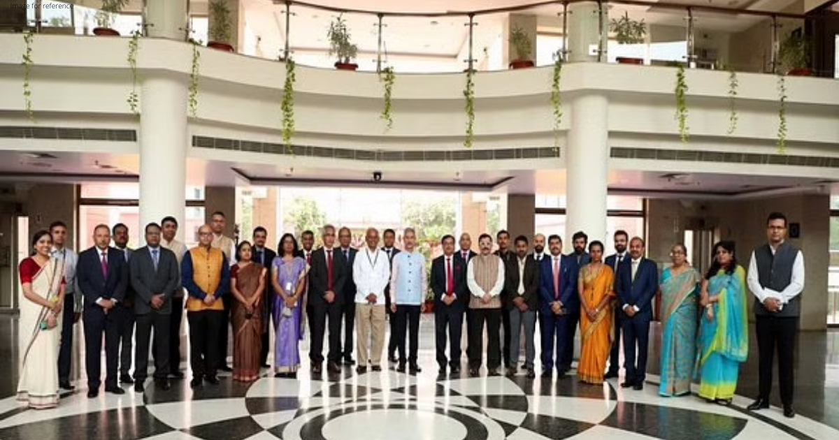 Jaishankar interacts with Indian Foreign Service officers during training programme